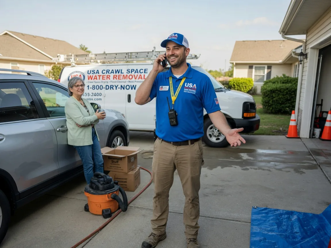 Crawl Space Water Removal Dafter, MI FAQs